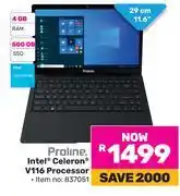 Game Proline Intel Celeron V116 Processor offer