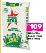 Game White Star Super Maize Meal-10Kg Each offer