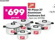 Game Hart 10 Piece J7 Aluminium Cookware Set-Per Set offer
