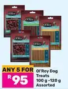 Game Ol'Roy Dog Treats Assorted-For 5 x 100g-120g offer