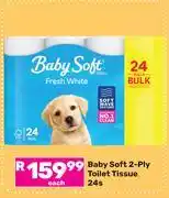 Game Baby Soft 2 Ply Toilet Tissue-24s Pack offer