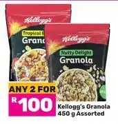 Game Kellogg's Granola Assorted-For 2 x 450g offer