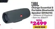 Game JBL Charge Essential 2 Portable Bluetooth Speaker OH4614 offer