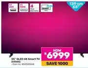Game Hisense 55 (139cm) QLED 4K Smart TV 55Q6Q offer
