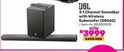 Game JBL 3.1 Channel Soundbar With Wireless Subwoofer SB560 offer