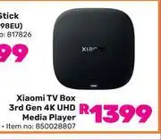 Game Xiaomi TV Box 3rd Gen 4K UHD Media Player offer