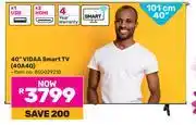 Game Hisense 40 (101cm) VIDAA Smart TV 40A4Q offer