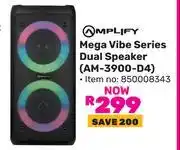 Game Amplify Mega Vibe Series Dual Speaker AM-3900-D4 offer
