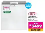 Game Defy 195L White Chest Freezer DMF470 offer