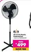 Game Alva 40cm Air Plastic Pedestal Fan offer