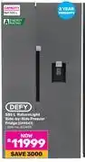 Game Defy 555L Naturelight Side By Side Freezer Fridge DFF547 offer