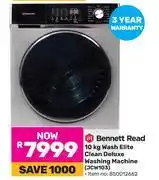 Game Bennett Read 10Kg Wash Elite Clean Deluxe Washing Machine JCW103 offer