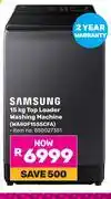 Game Samsung 15Kg Top Loader Washing Machine WA80F15S5CFA offer