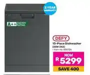Game 0Defy 13 Place Dishwasher DDW 242 offer