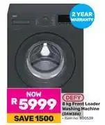 Game Defy 8Kg Front Loader Washing Machine DAW386 offer