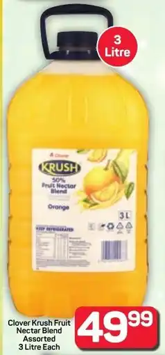 Pick n Pay Hypermarket Clover Krush Fruit Nectar Blend Assorted offer