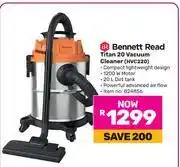 Game Bennett Read Titan 20 Vacuum Cleaner HVC220 offer
