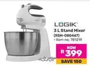 Game Logik 3L Stand Mixer RSH-080467 offer