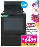 Game Defy Kitchenaire 600 Thermofan + Electric Stove DSS697 offer