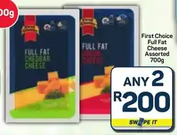 Pick n Pay Hypermarket First Choice Full Fat Cheese Assorted offer