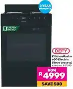 Game Defy Kitchen Master 600 Electric Stove DSS612 offer