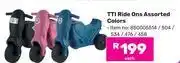 Game TTI Ride Ons Assorted Colors-Each offer