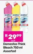 Game Domestos Thick Bleach Assorted-750ml Each offer