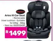 Game Chelino Aries III Car Seat offer