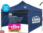 Game Camp Master 3 x 3m Gazebo offer