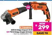 Game Fragram 600W Edge Impact Drill Or 710W Edge Angle Grinder-Each offer