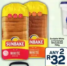 Pick n Pay Hypermarket Sunbake White or Farmstyle White Bread offer
