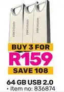 Game 64GB USB 2.0-For 3 offer