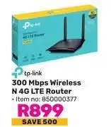 Game Tp-Link 300 Mbps Wireless N 4G LTE Router offer