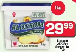 Pick n Pay Hypermarket Blossom 25% Fat Spread Tub offer