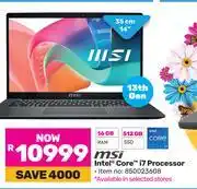 Game MSI 14(35cm) Intel Core i7 Processor offer