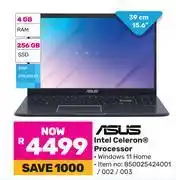 Game Asus 15.6(39cm) Intel Celeron Processor offer