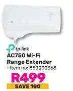 Game Tp-Link AC750 Wi-Fi Range Extender offer