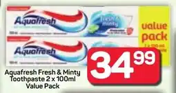 Pick n Pay Hypermarket Aquafresh Fresh & Minty Toothpaste offer