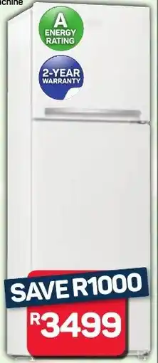 Pick n Pay Hypermarket DEFY White Fridge with Top Freezer offer