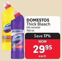 Makro DOMESTOS Thick Bleach offer