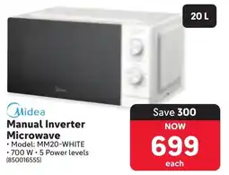 Makro Midea Manual Inverter Microwave offer