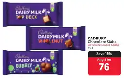 Makro CADBURY Chocolate Slabs offer