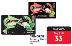 Makro STIMOROL Infinity Gum offer