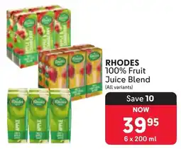 Makro RHODES 100% Fruit Juice Blend offer