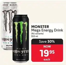 Makro MONSTER Mega Energy Drink offer