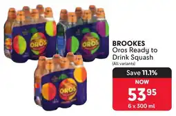 Makro BROOKES Oros Ready to Drink Squash offer