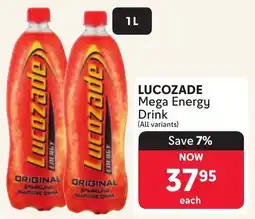 Makro LUCOZADE Mega Energy Drink offer