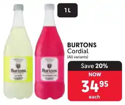 Makro BURTONS Cordial offer