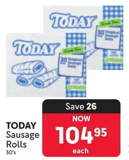 Makro TODAY Sausage Rolls offer