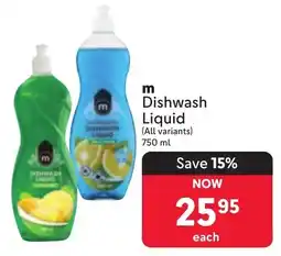 Makro m Dishwash Liquid offer